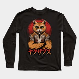 Yakuza Cat Long Sleeve T-Shirt